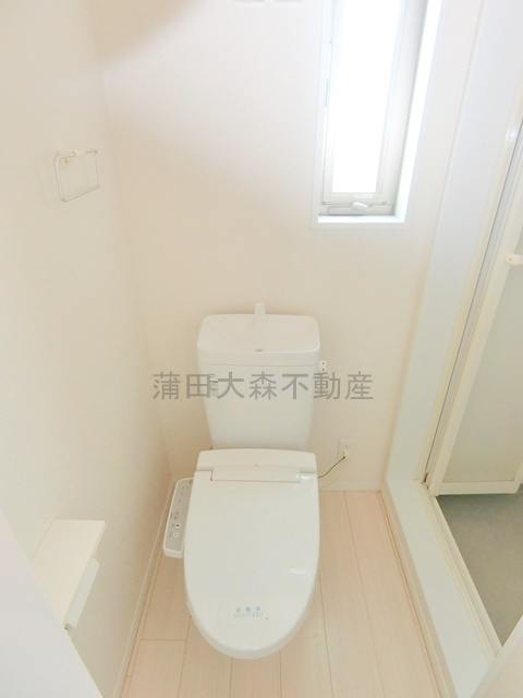 サークルハウス馬込壱番館のトイレ|温水洗浄便座付きのトイレ　