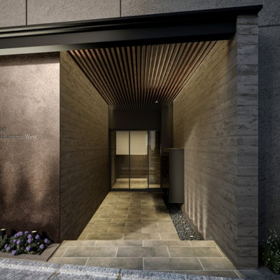 【エントランス】 | J.リヴェール武蔵小山West | 清潔なエントランスです