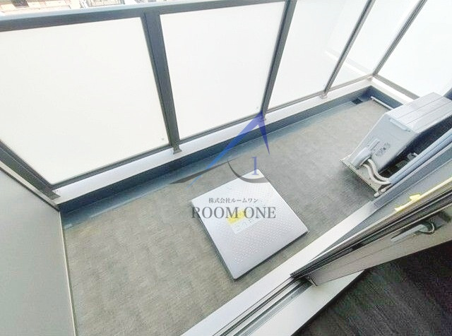 プレール・ドゥーク西新井Ⅲのバルコニー|バルコニーです。