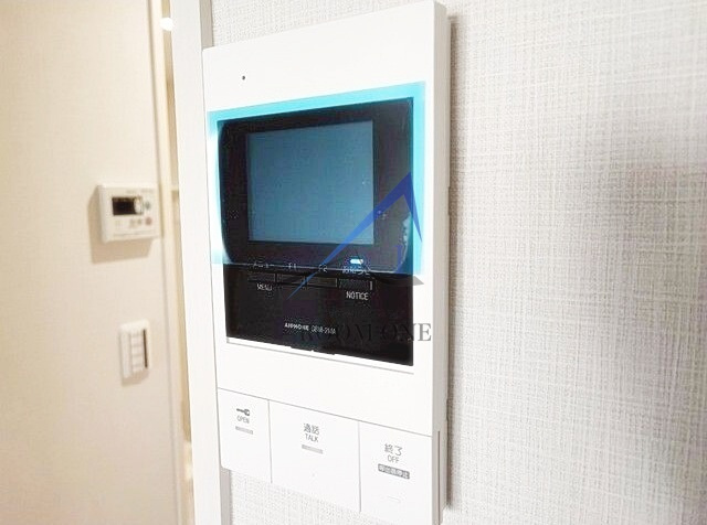プレール・ドゥーク西新井Ⅲのセキュリティ|モニター付きインターホンです。