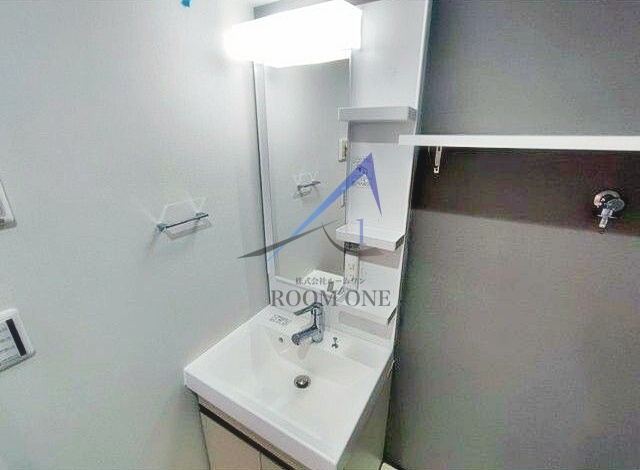 プレール・ドゥーク西新井Ⅲの洗面所|洗面台です。