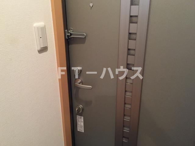 ＨＡＴＵＫＩ＃２の玄関|安心のダブルロック