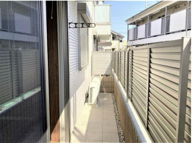 アンソレーユKのバルコニー