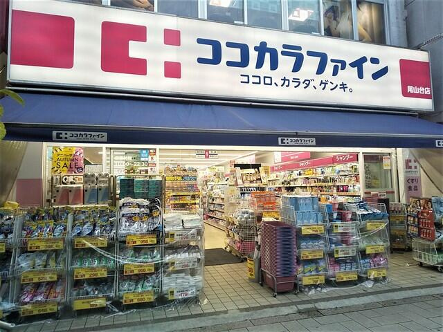 ココカラファイン尾山…まで300m