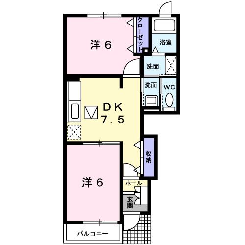 間取りの一例です。