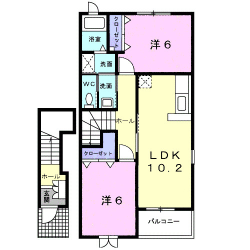 間取りの一例です。