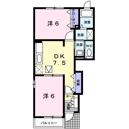 間取りの一例です。