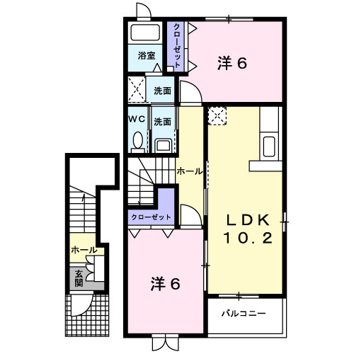 間取りの一例です。