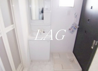 【洗面所】 | エクセルピア北糀谷２番館 | 独立洗面台です。