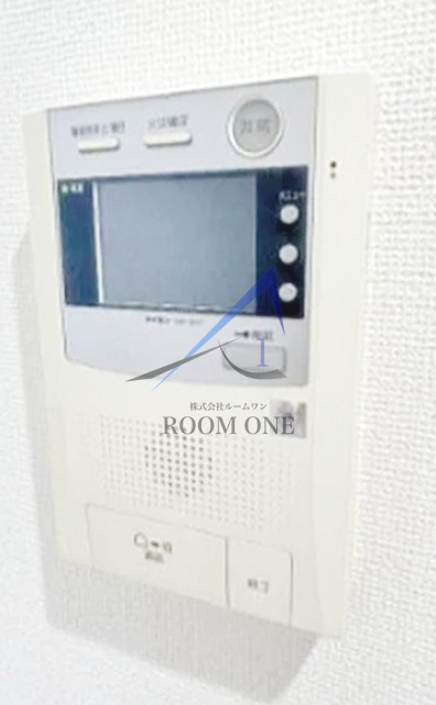 ラポール上板橋のセキュリティ|モニター付きインターホンです。