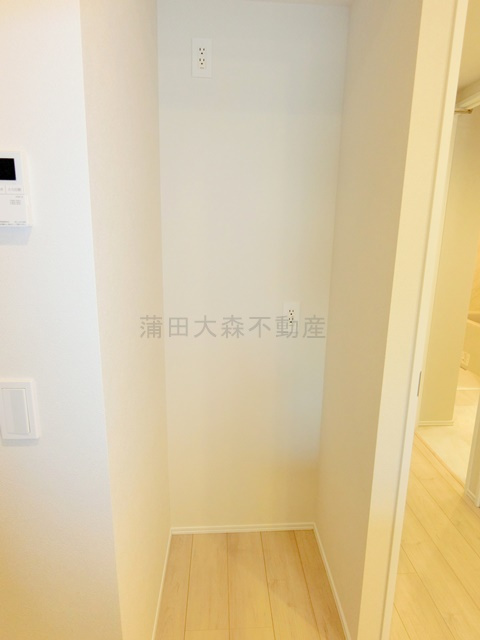 FABRIC蒲田west Residenceのキッチン|冷蔵庫置き場
