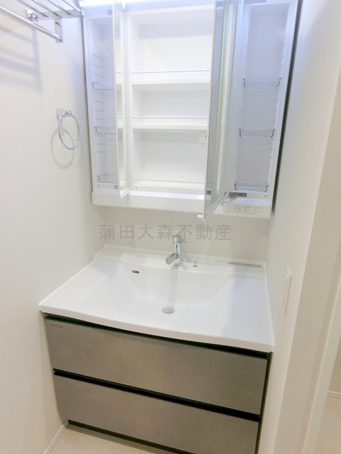 FABRIC蒲田west Residenceの洗面所