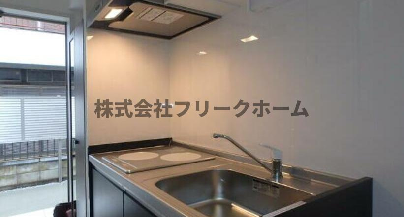 武蔵野市境南町４丁目のアパートのキッチン