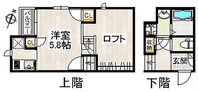 CB次郎丸シエロの間取り