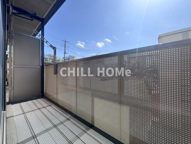 シャン・ド・フルールのバルコニー|前橋、高崎、伊勢崎、まとめてご紹介可能♪ぜひ、当社、チルホームのHPもご覧ください♪