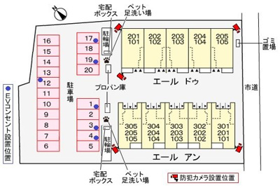 【区画図】 | エールドゥ