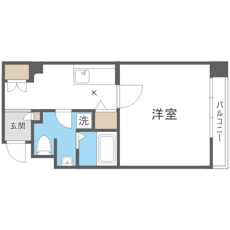 長居中央ビルの間取り