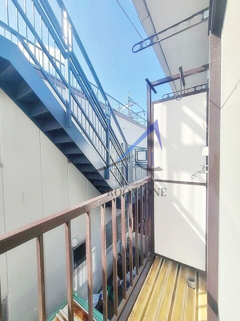 ＡＫハイツのバルコニー|バルコニーです。