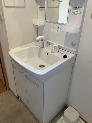 【洗面所】 | アルカディア | 広い洗面スペース