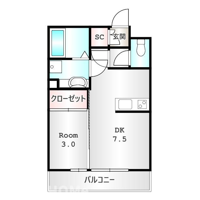 オルタシアカツラの間取り|他社様掲載物件もまとめてご紹介、ご案内可能です(^^)/