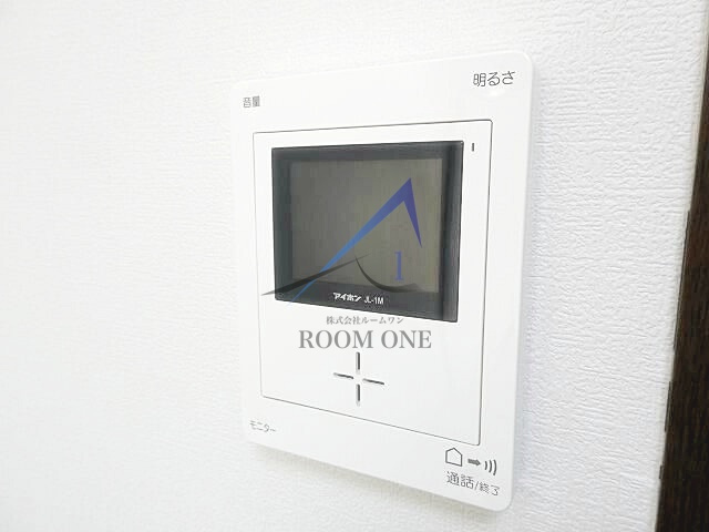 クレアシオン大山のセキュリティ|モニター付きインターホンです。
