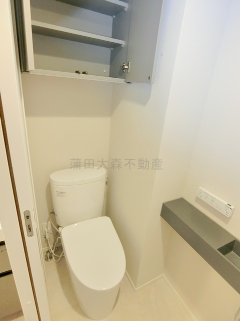 FABRIC蒲田west Residenceのトイレ|温水洗浄便座付きのトイレ