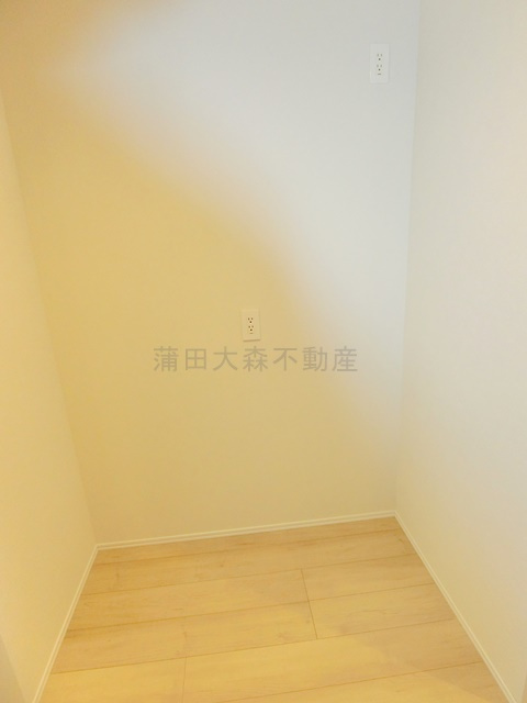 FABRIC蒲田west Residenceのキッチン|冷蔵庫置き場