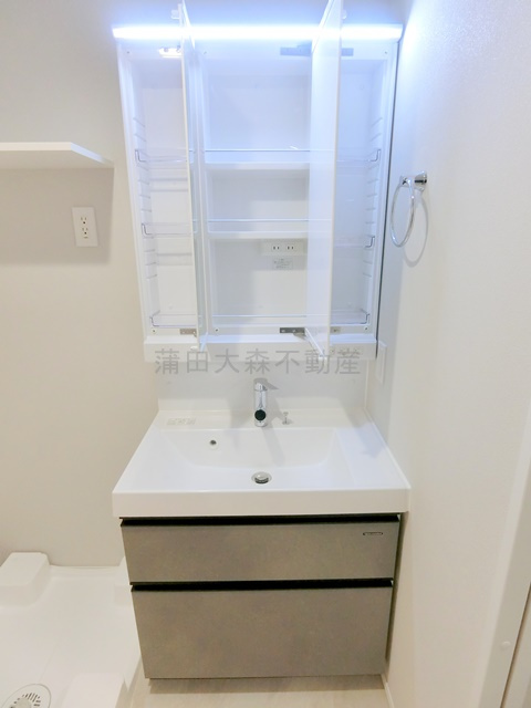 FABRIC蒲田west Residenceの洗面所