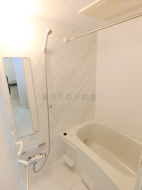 FABRIC蒲田west Residenceの浴室|追焚+浴室暖房乾燥機付きバスルーム　お風呂