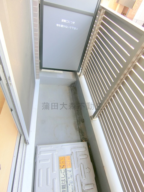 スマートVILLA多摩川のバルコニー|バルコニー