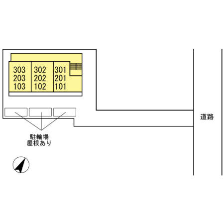ヴィクトワール１番館の地図