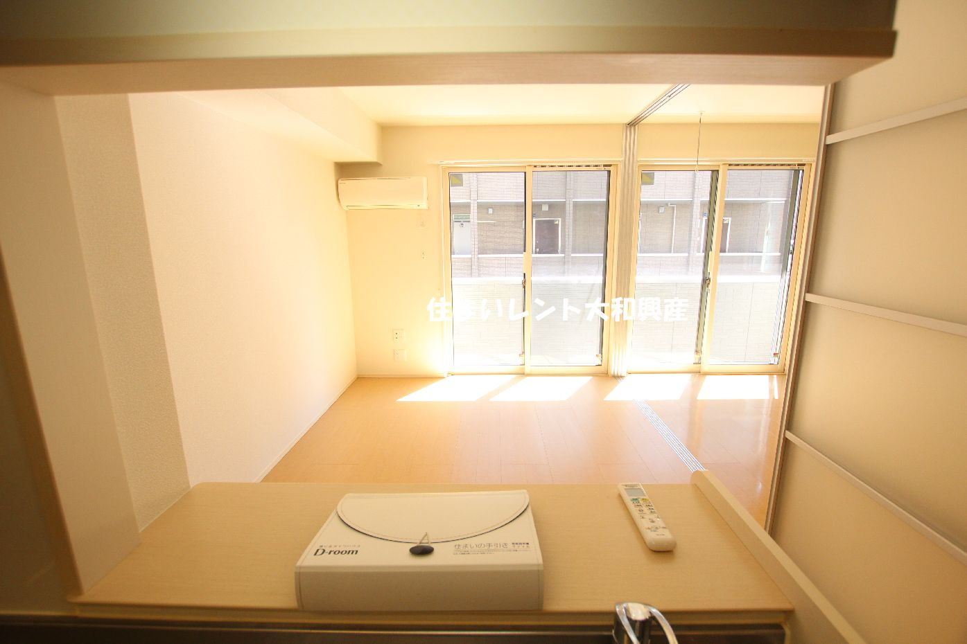 ヴィクトワール１番館の居間・リビング