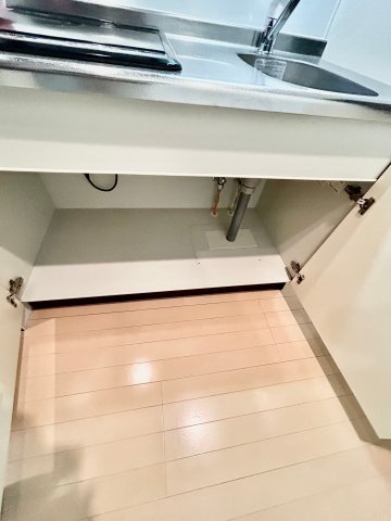 ファーストワン江坂のキッチン|キッチン下収納