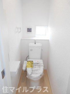 【トイレ】 | 二本松市油井新築一戸建て12棟 | トイレです