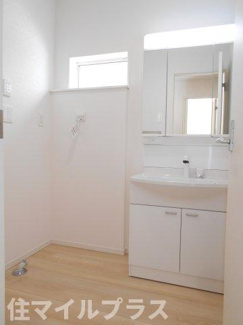 【独立洗面台】 | 二本松市油井新築一戸建て12棟 | 使いやすい独立洗面台です