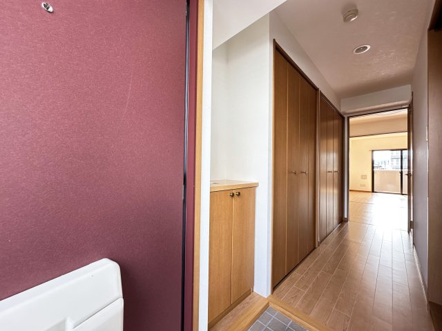 リーヴァ・ビスタ北本町の玄関