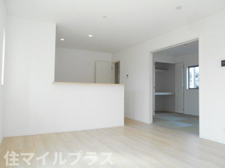 【居間・リビング】 | 二本松市油井新築一戸建て12棟 | 使いやすい居間です