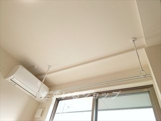 広島市安佐北区亀山２丁目の賃貸マンションの設備|室内物干し・エアコン