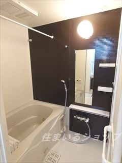 広島市安佐北区亀山２丁目の賃貸マンションの浴室|追い焚き・浴室暖房乾燥機あり