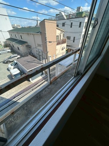 パレス上原のバルコニー