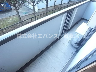 【バルコニー】 | アベニューヴィラI | バルコニー付きです