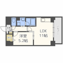 【間取り】 | アベニール鷺洲　開放感ある間取り