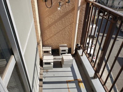 【バルコニー】 | セオコート高丸 | ☆神戸市垂水区　セオ・コート高丸☆