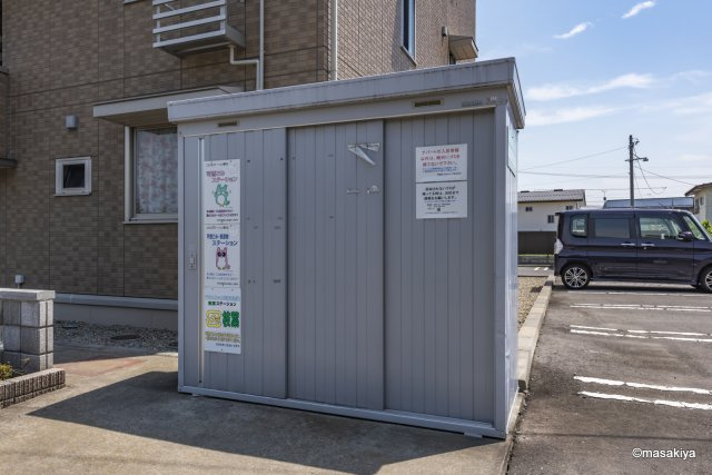 アルカディア新町のその他共用部分|敷地内ゴミステーション