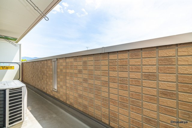 アルカディア新町のバルコニー|バルコニー