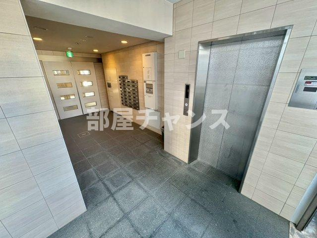 フラシア新栄町のロビー