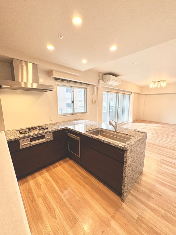 ライオンズ一社グランテラスのキッチン