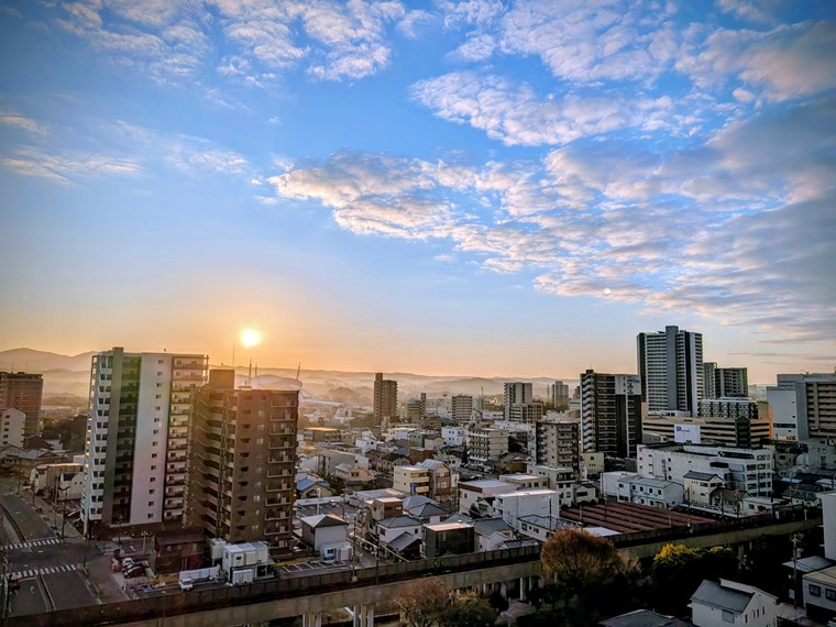 プレサンスロジェ豊田平芝ＣＬのバルコニー