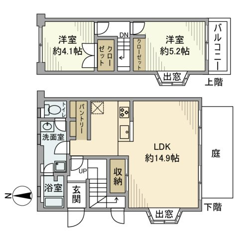 メイゾン芳野の間取り