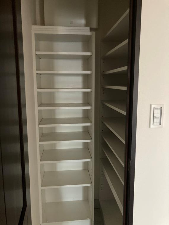 プレティナレジデンス橦木町の収納